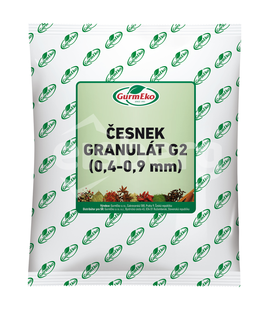 GURMEKO ČESNEK GRANULÁT G2 (0,4-0,9mm) - ALU