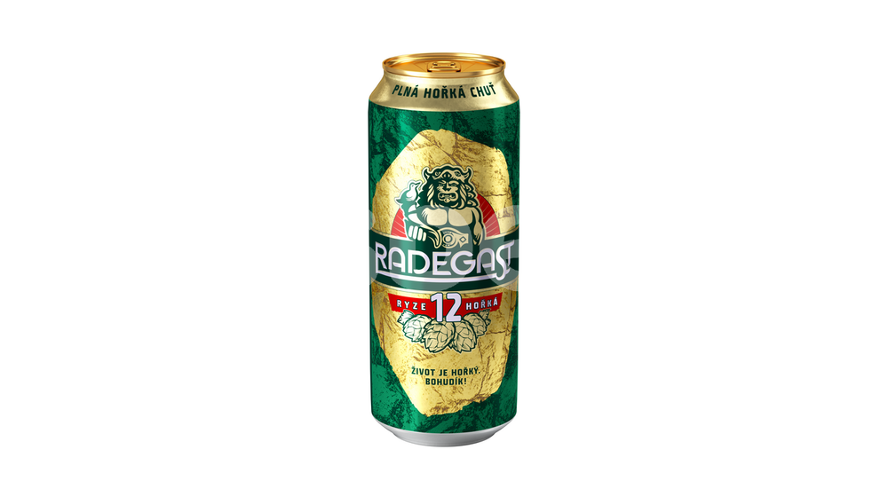 RADEGAST Ryze hořká 12 Pivo plech